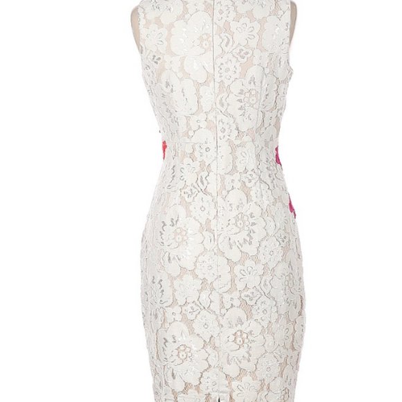 Jax Black Label Lace Sheath Dress (6) EUC - Picture 2 of 2